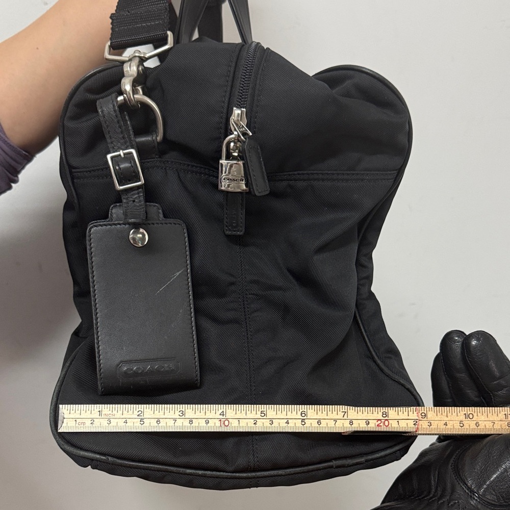 Coach Black Duffel Bag for Men - Picture 8 of 8